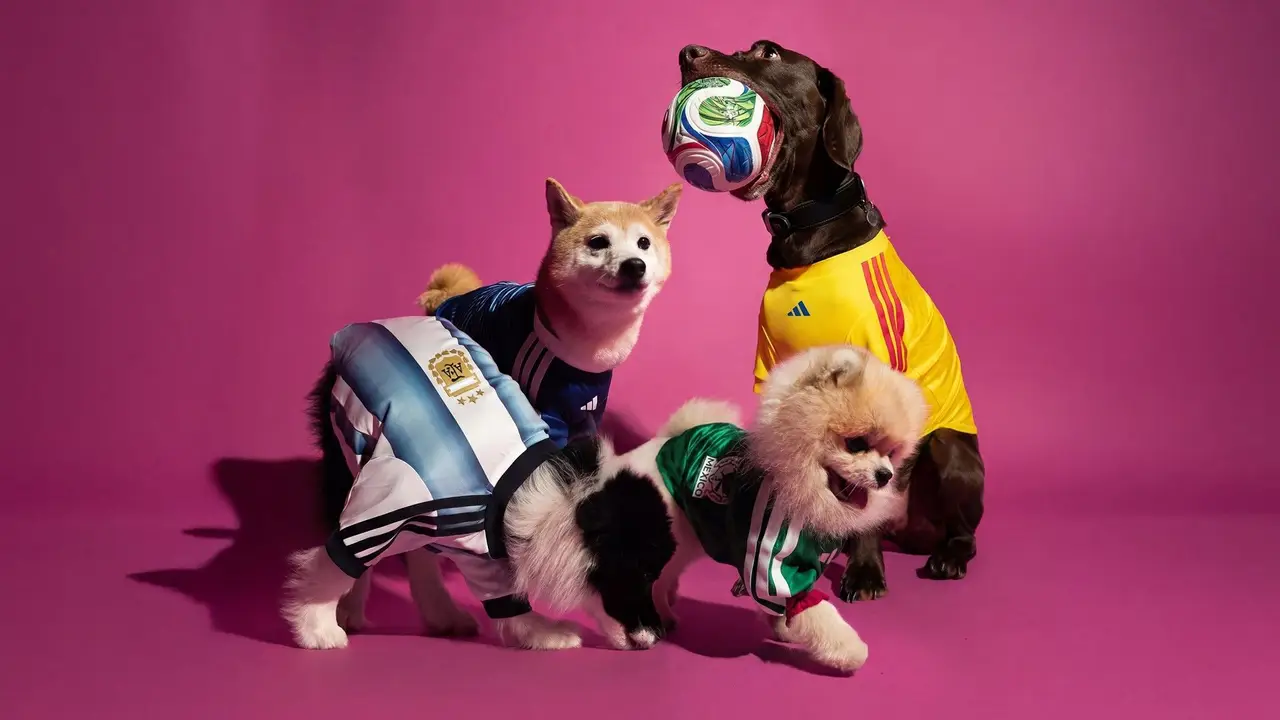 Adidas lança camisolas para cães